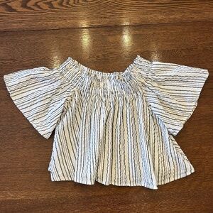 Kimchi Blue Off The Shoulder Darling Crop length top!